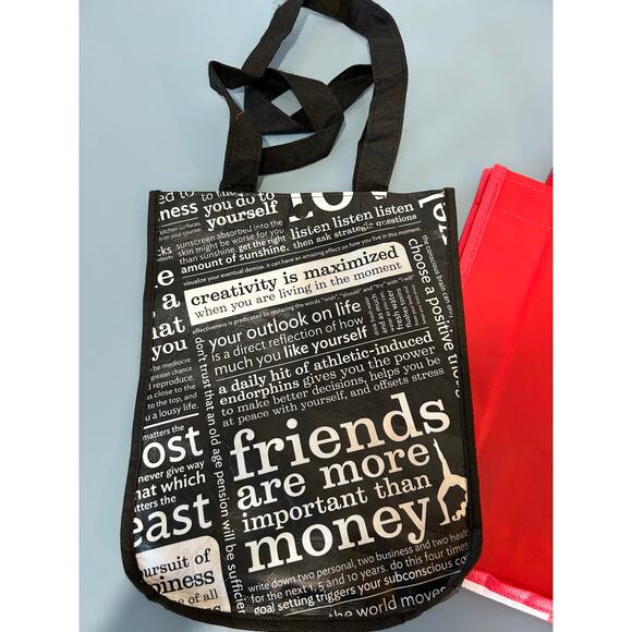 Lululemon reusable shopping bags pair of two different styles small - Picture 2 of 6